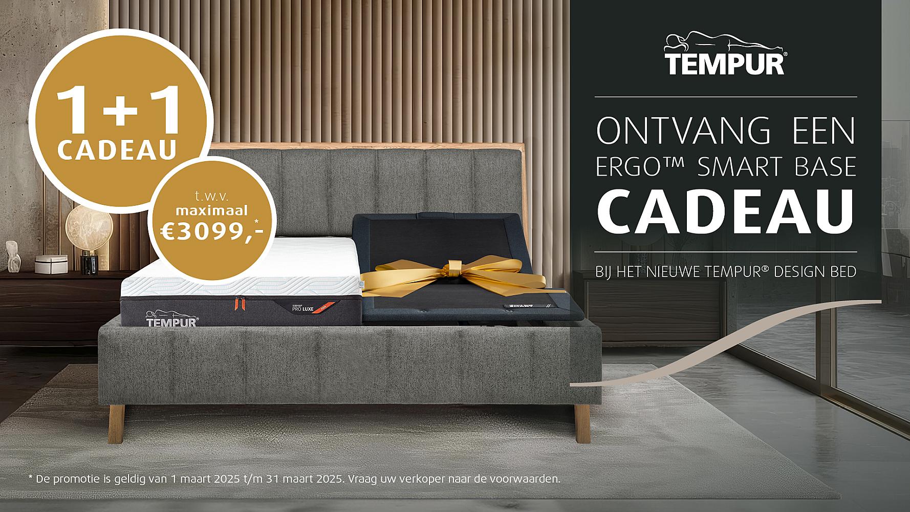 Actie Tempur Design bed afbeelding