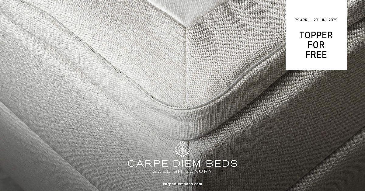Carpe Diem Beds Topper for free afbeelding